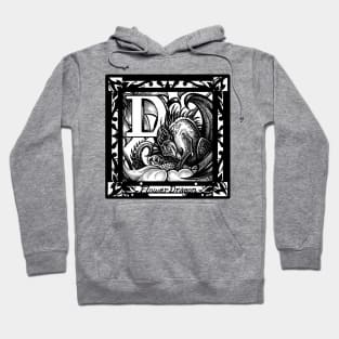 D is For Dragon Flower Hoodie